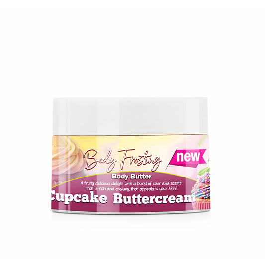 soothing vanilla essence cupcake buttercream body frosting