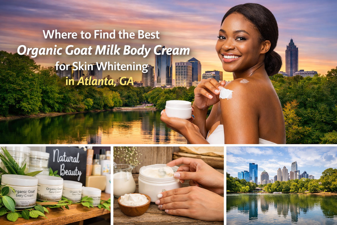 Best Organic Goat Milk Body Cream for Skin Whitening | Blessed Organics