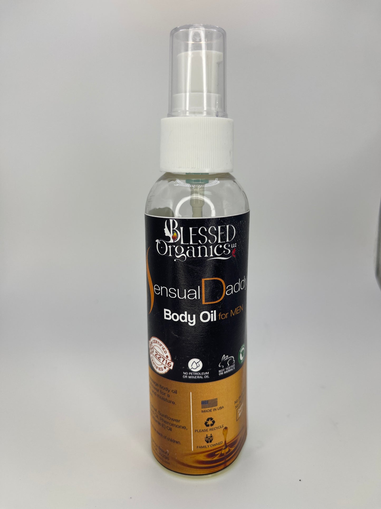 Sensual Daddy Body Oil for Men