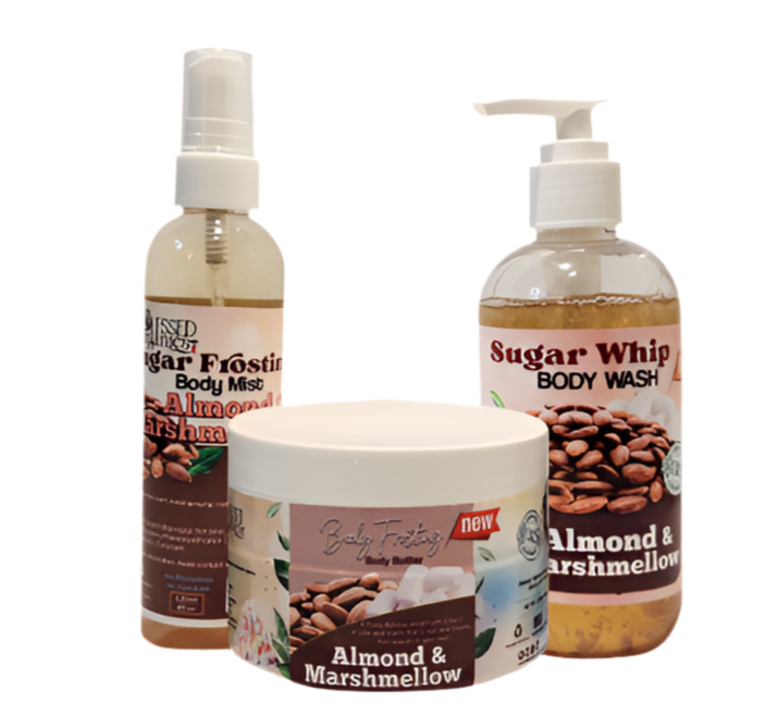 BB Set - Almond & Marshmallow | Organic Body Bakery Bundle