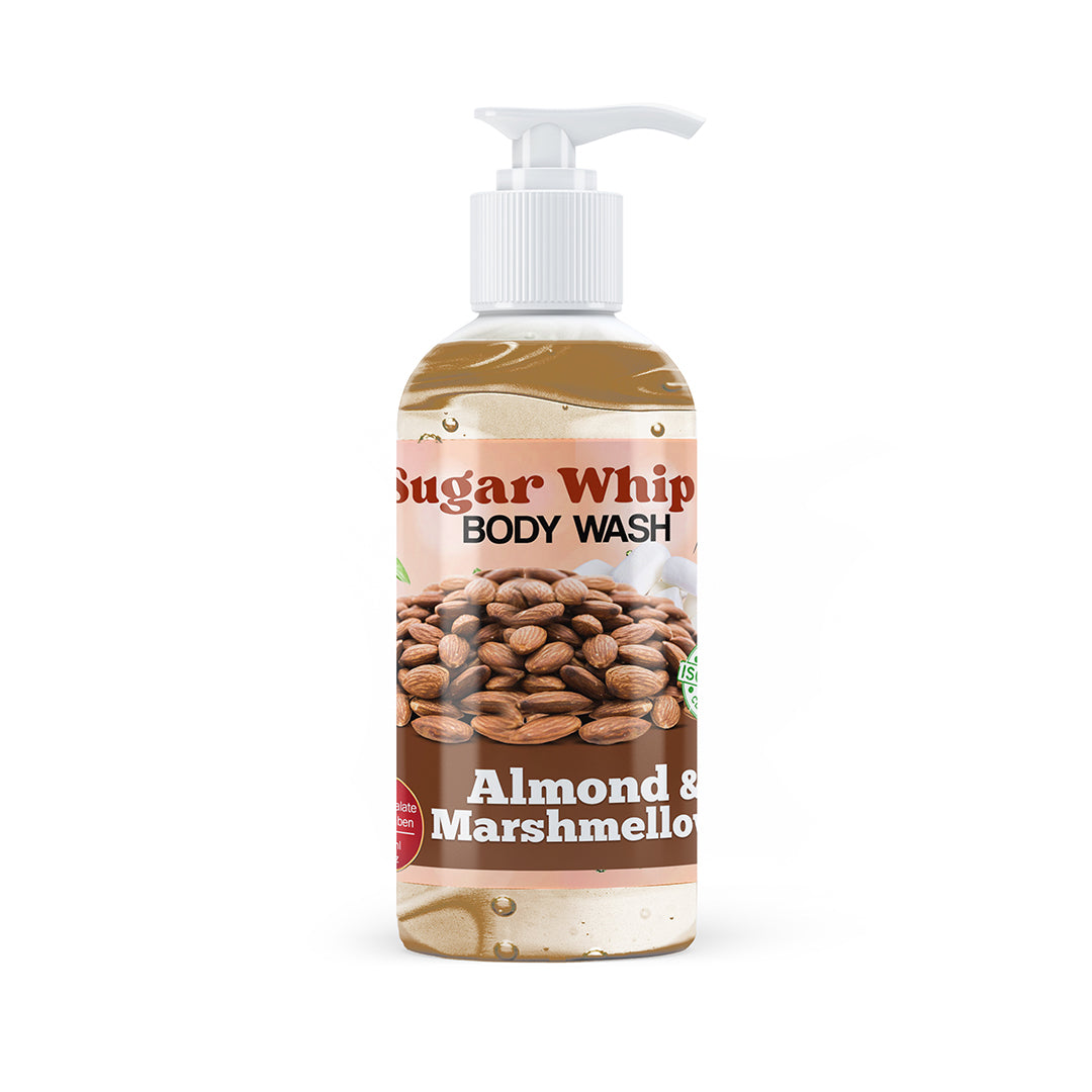 Creamy Almond & Marshmallow Whip Body Wash | Blessedorganicsbeauty
