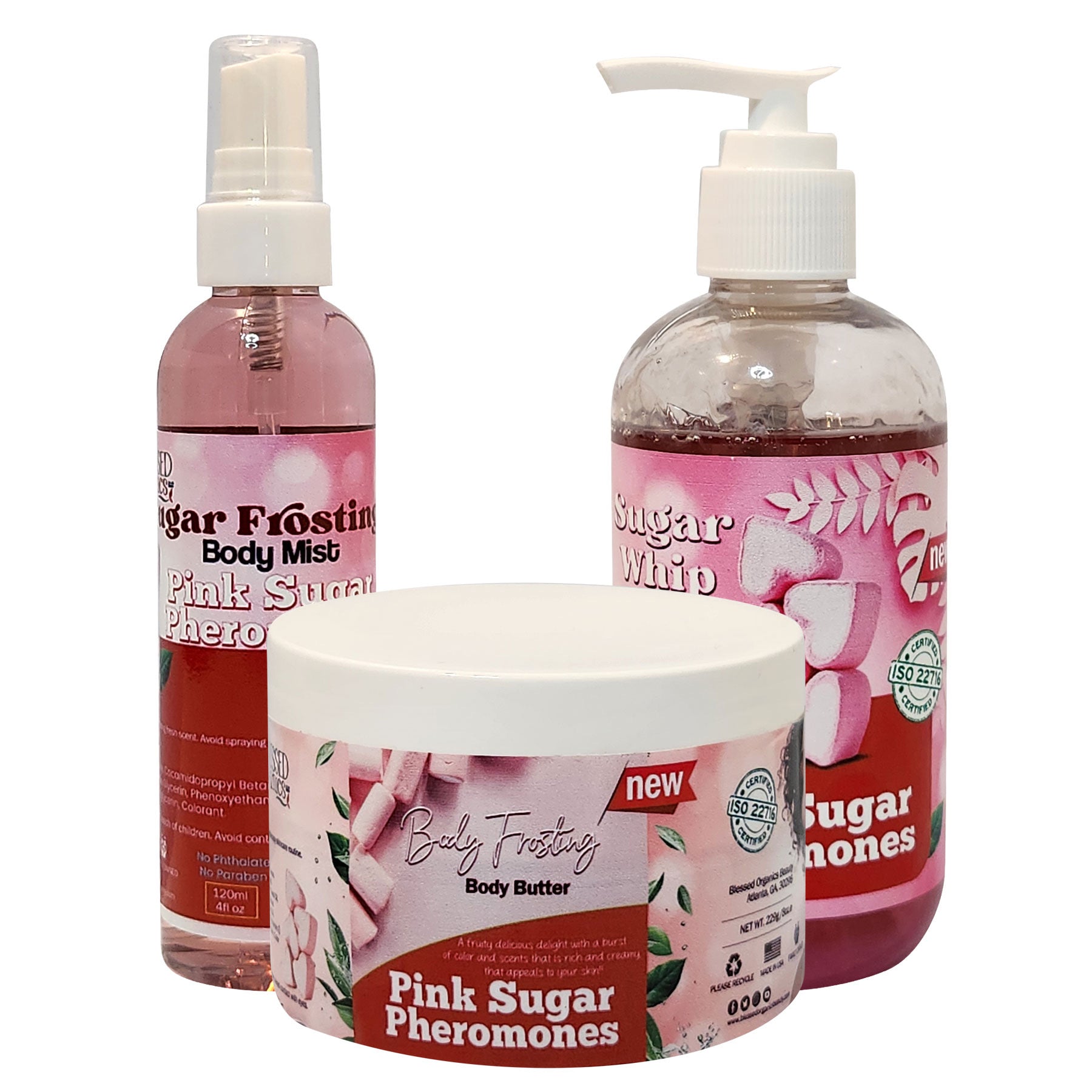 BB Set - Pink Sugar Pheromones | Top-Selling Body Bakery