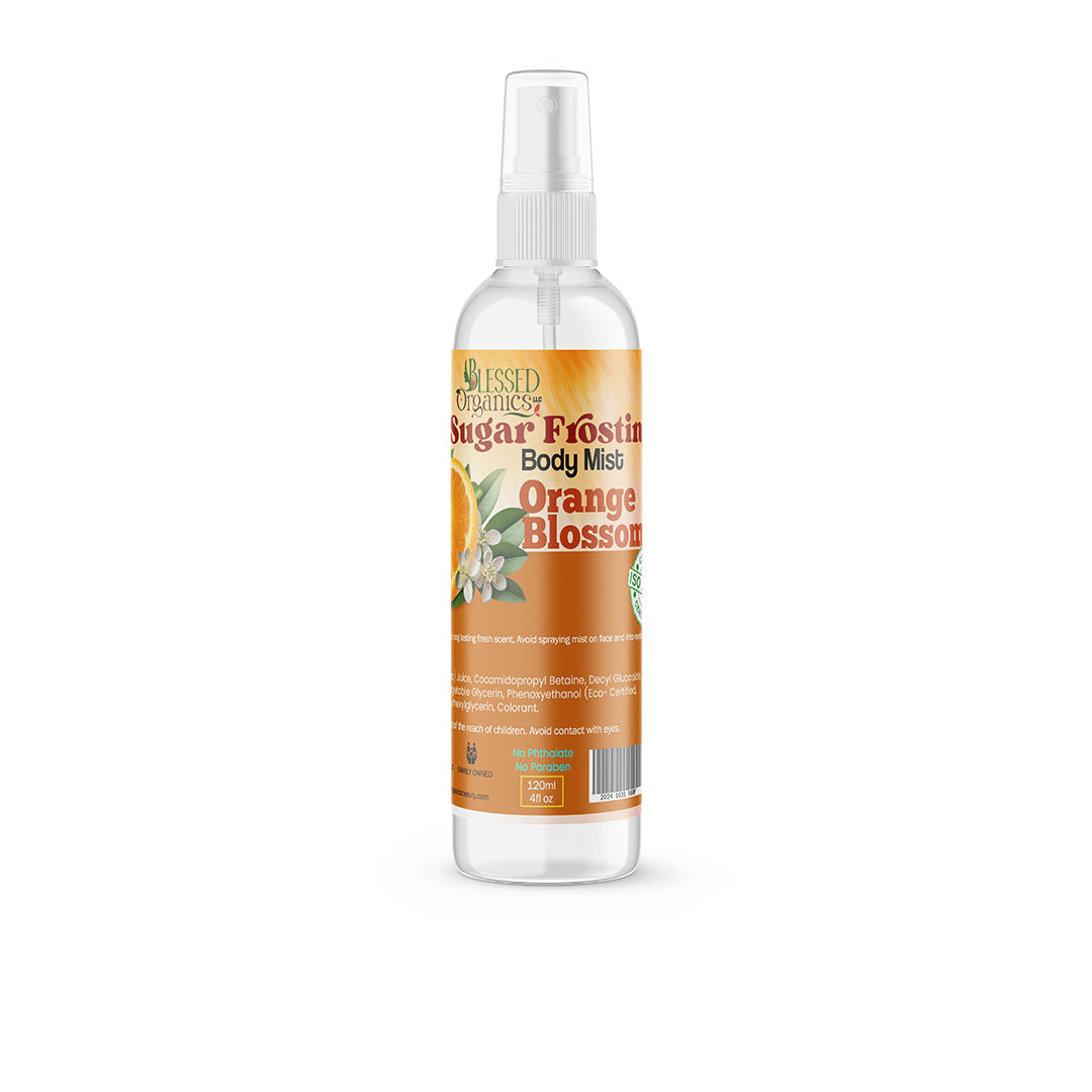 Natural Orange Blossom Body Mist | Blessedorganicsbeauty