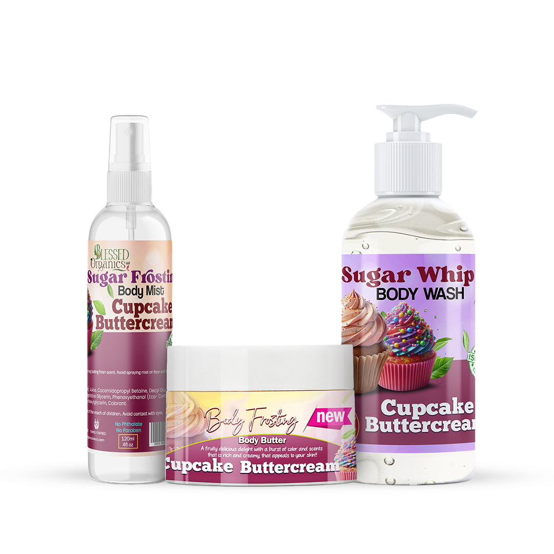 Top Vanilla Scented Buttercream Cupcakes | Blessedorganicsbeauty