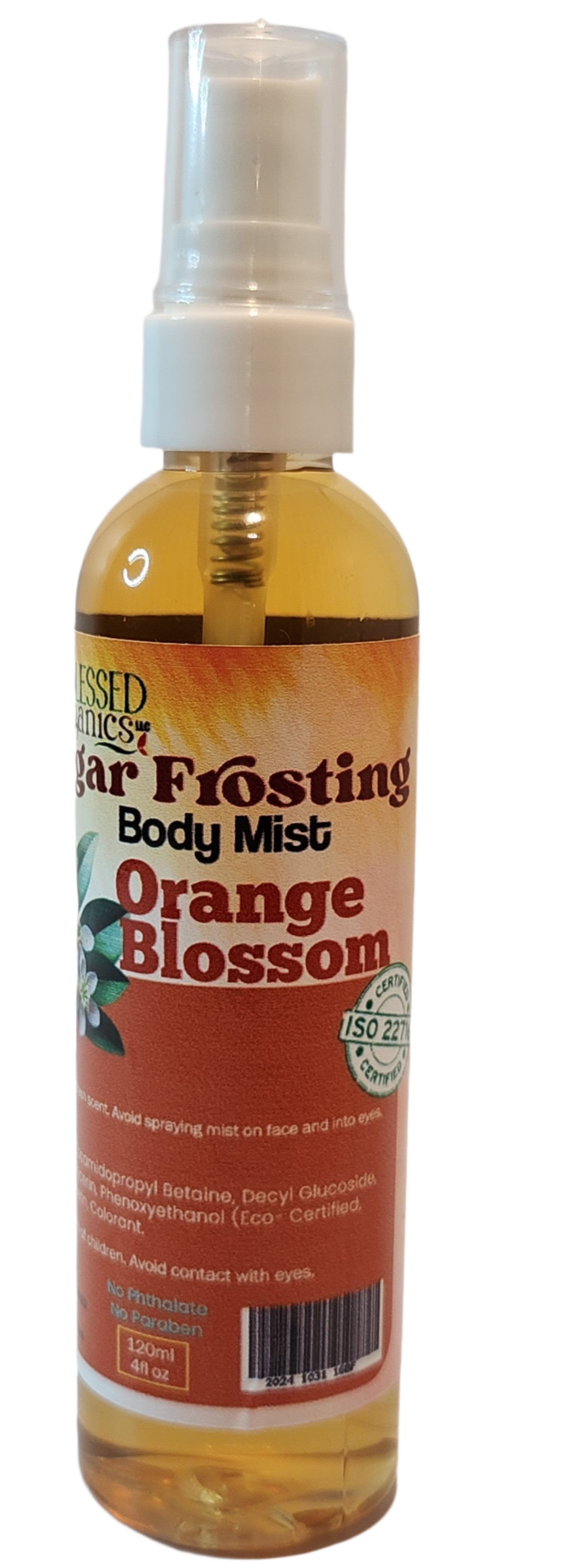 Body Bakery Body Mist | Natural Scented Mist for Fresh Skin